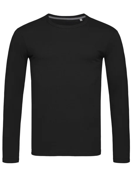 maglietta-uomo-personalizzata-stedman-stretch-t-long-sleeve-men-black-opal-7.webp
