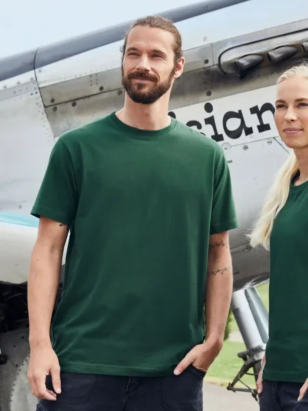 Maglietta da uomo personalizzata James & Nicholson Men's Bio Stretch-T Work - Solid