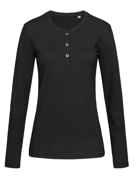 maglietta-donna-personalizzata-stedman-sharon-henley-long-sleeve-black-opal-6.webp