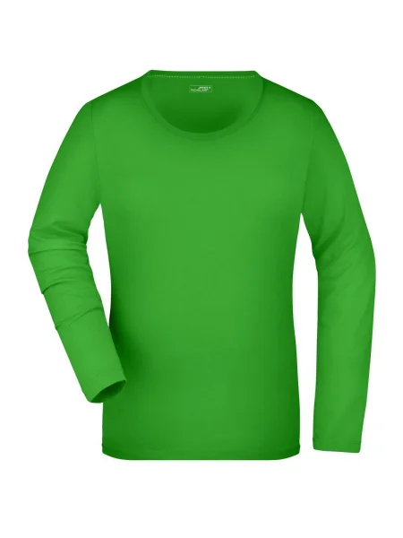 maglietta-da-donna-personalizzata-james-nicholson-ladies-stretch-shirt-long-sleeved-lime-green-41.webp