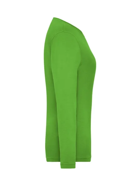 maglietta-da-donna-personalizzata-james-nicholson-ladies-bio-stretch-longsleeve-work-solid-lime-green-68.webp