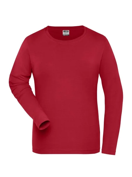 maglietta-da-donna-personalizzata-james-nicholson-ladies-bio-stretch-longsleeve-work-solid-red-73.webp