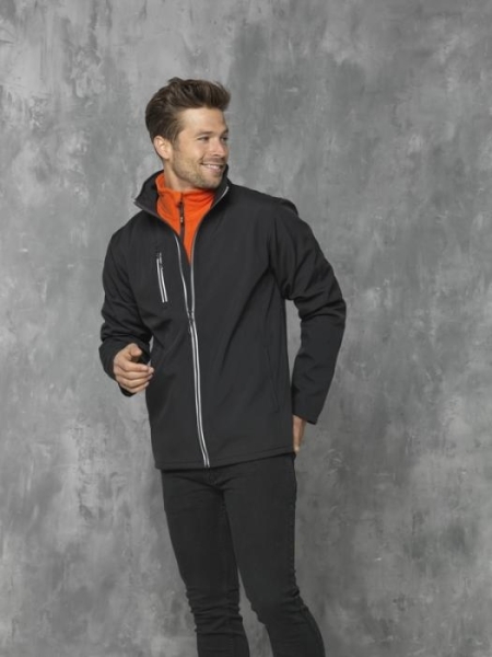 Softshell da uomo personalizzato Elevate Orion