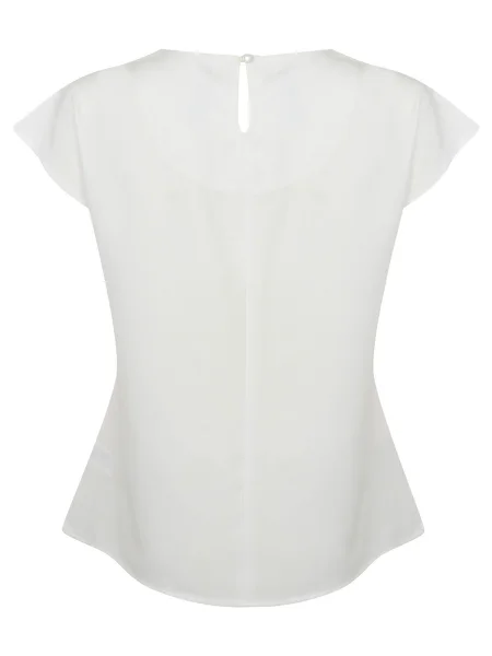 t-shirt-donna-personalizzata-henbury-ladies-pleat-front-s-s-blouse-white-18.webp