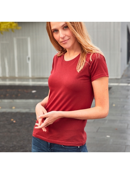 Maglietta da donna personalizzata James & Nicholson Basic-T Lady 150