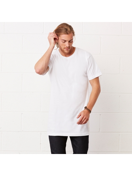T-Shirt Men's Long Body Urban Tee Bella Canvas