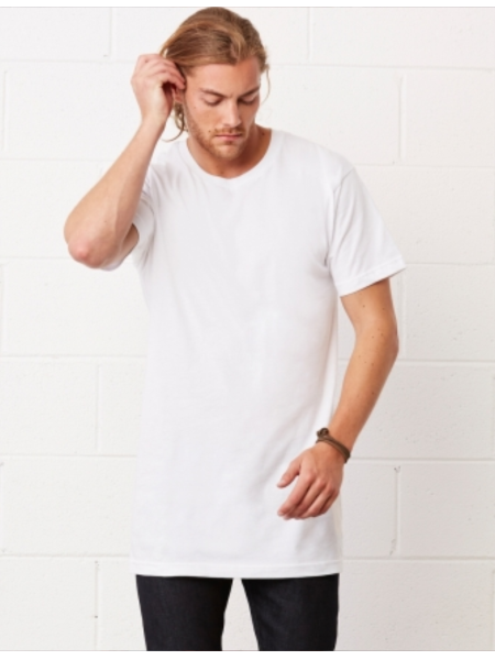 T-Shirt Men's Long Body Urban Tee Bella Canvas