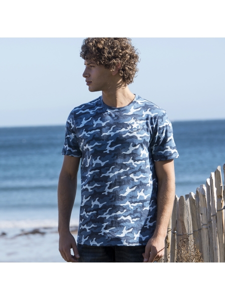 T-Shirt Camo T Just TS AWDis