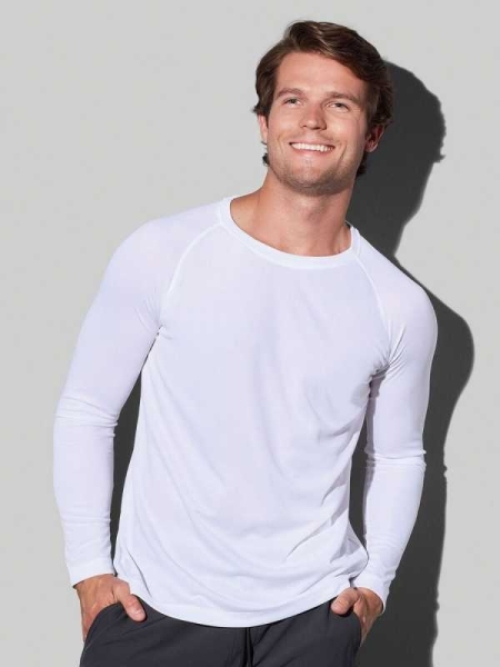 Maglietta uomo personalizzata Stedman Active 140 Long Sleeve