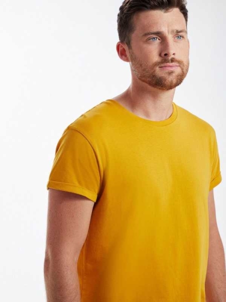 Maglietta uomo personalizzata Mantis Organic Roll Sleeve T