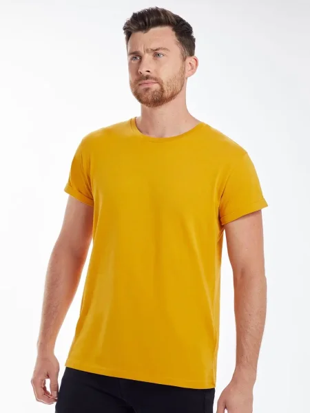 Maglietta uomo personalizzata Mantis Organic Roll Sleeve T