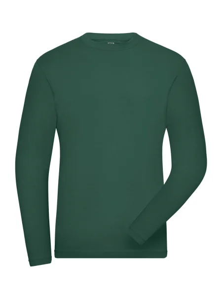 maglietta-da-uomo-personalizzata-james-nicholson-mens-bio-stretch-longsleeve-work-solid-dark-green-58.webp
