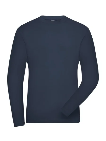 maglietta-da-uomo-personalizzata-james-nicholson-mens-bio-stretch-longsleeve-work-solid-navy-6.webp