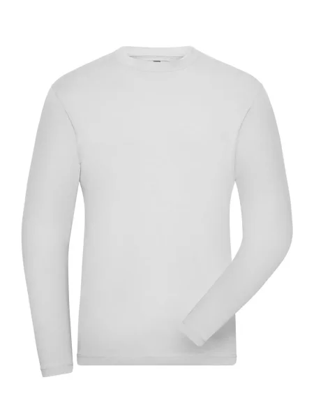 maglietta-da-uomo-personalizzata-james-nicholson-mens-bio-stretch-longsleeve-work-solid-white-8.webp