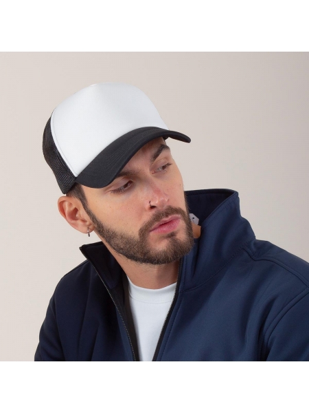 Cappellino Mesh Cap Black Spider
