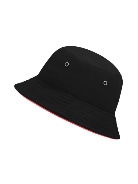 cappellino-bambino-modello-pescatore-myrtle-beach-fisherman-piping-hat-black-red-53.webp