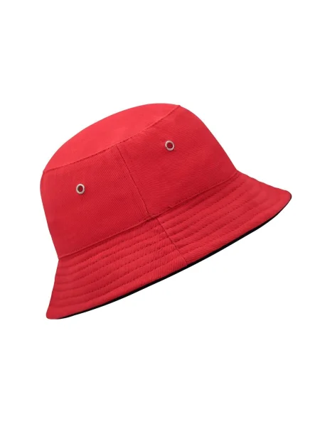 cappellino-bambino-modello-pescatore-myrtle-beach-fisherman-piping-hat-red-black-78.webp