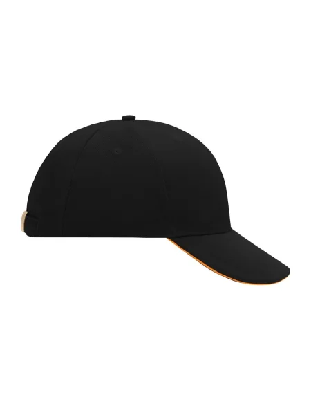 cappellino-baseball-6-pannelli-personalizzato-myrtle-beach-sandwich-black-orange-137.webp
