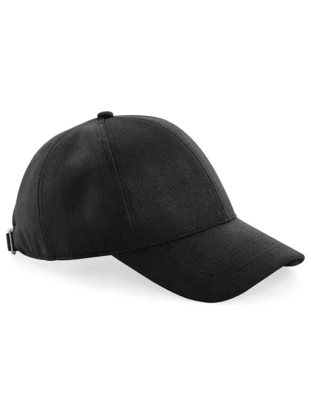 cappellino-baseball-personalizzato-beechfield-faux-suede-6-panel-black-4.webp