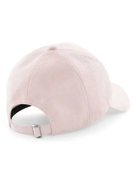 cappellino-baseball-personalizzato-beechfield-faux-suede-6-panel-dusty-pink-11.webp