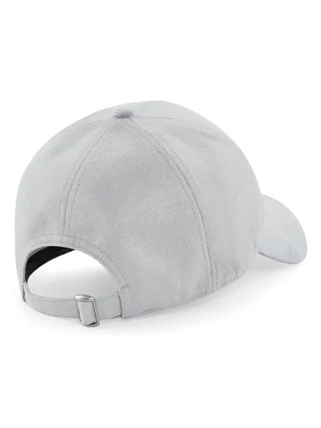 cappellino-baseball-personalizzato-beechfield-faux-suede-6-panel-light-grey-7.webp