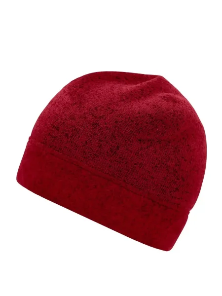Cuffia invernale da lavoro personalizzata Myrtle Beach Knitted Fleece Workwear Beanie - Strong