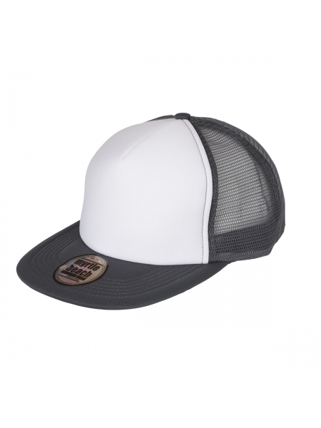 Cappellino 5 Panel Flat Peak Cap Myrtle Beach