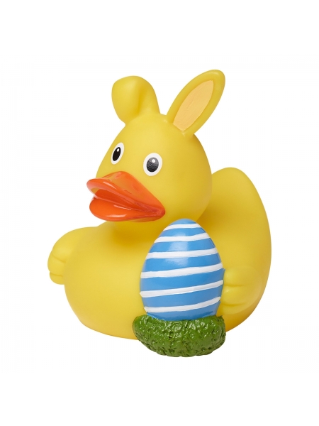 Paperella galleggiante personalizzata MBW Squeaky Duck, Easter Egg