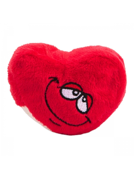 Pupazzi personalizzati Heart in soft plush e microfibra