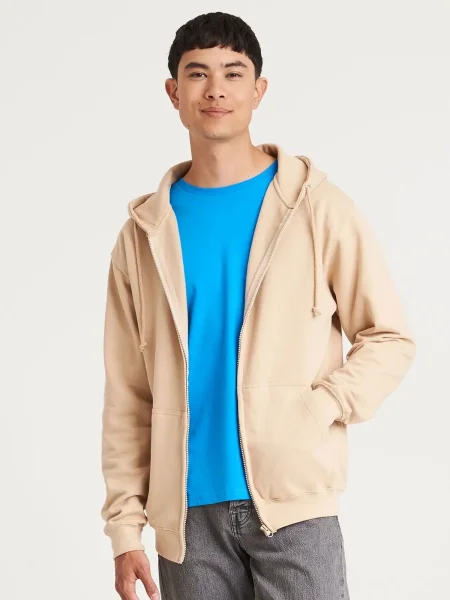 Felpa unisex personalizzata Just Hoods AWDis Zoodie