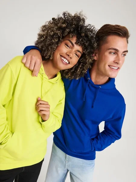 Felpa da uomo personalizzata Just Hoods AWDis College Hoodie