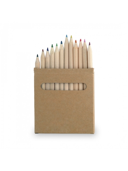 Scatola per personalizzazione matite di 12 colori