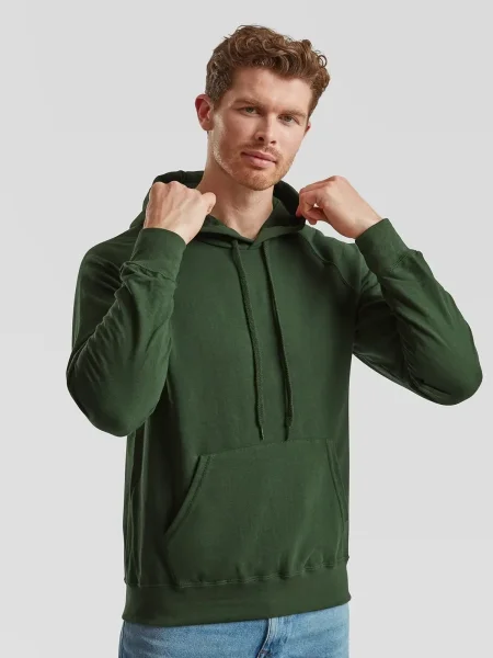 Felpa unisex personalizzata Fruit of the Loom Lightweight Hooded Sweat