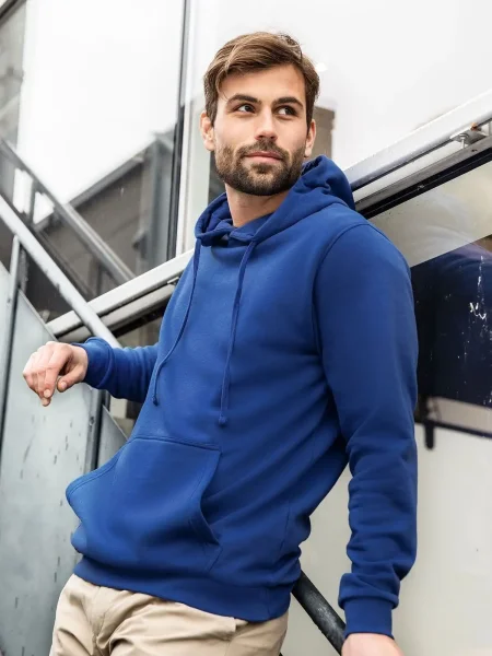 Felpa da uomo personalizzata James & Nicholson Basic Hoody Man