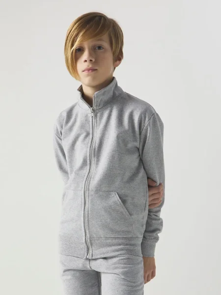 Felpa Contrast jacket sweat kids Colore Italiano