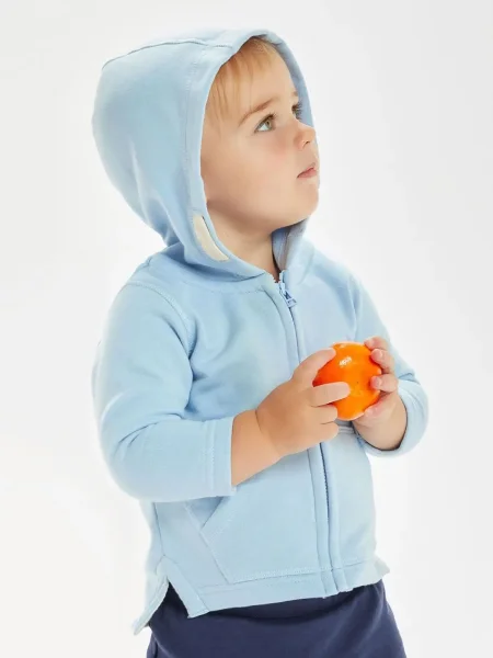 Felpa neonato personalizzata BabyBugz Baby Hoodie
