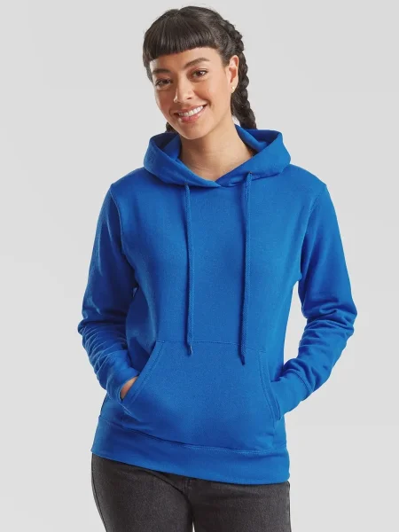 Felpa donna personalizzata Fruit of the Loom Classic Hooded Sweat