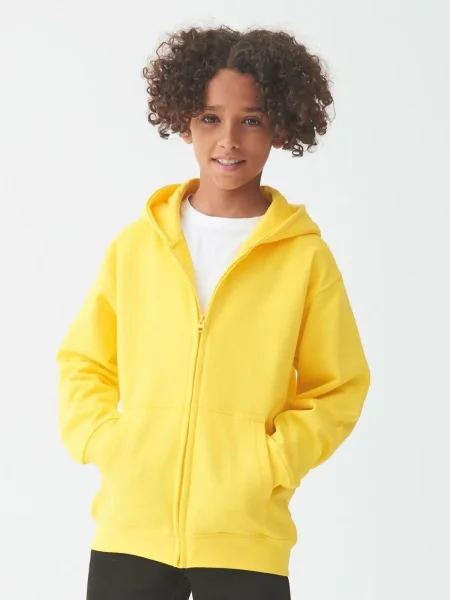 Felpa bambino personalizzata Just Hoods AWDis Kids Zoodie