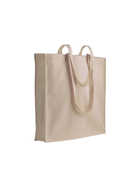 Shopper personalizzate in cotone 180 gr. 38x42x8 cm