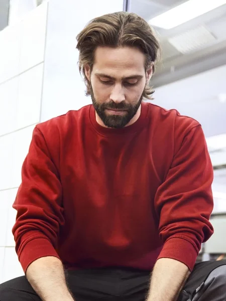 Felpa da lavoro personalizzata James & Nicholson Workwear Sweatshirt
