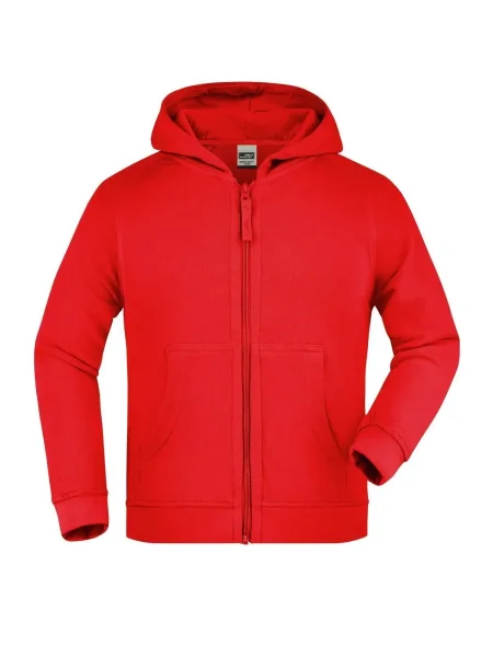 felpa-hooded-jacket-junior-james-nicholson-red-11.webp