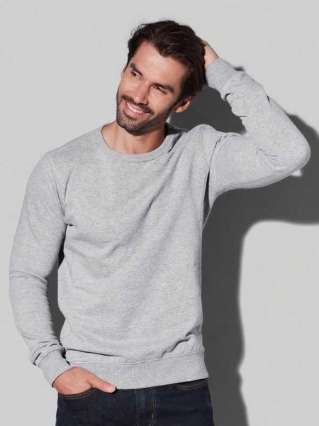 Felpa uomo personalizzata Stedman Sweatshirt Select