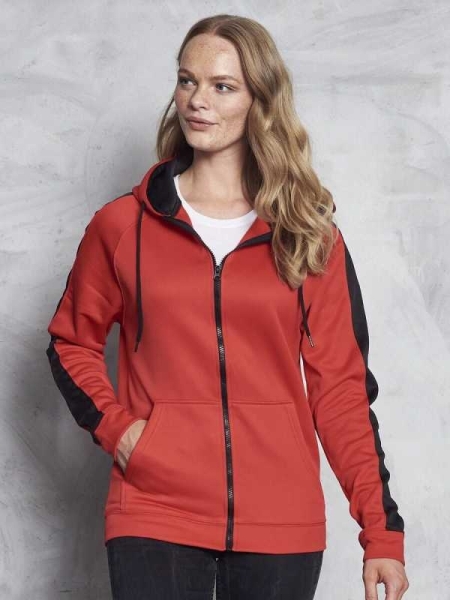 5 Felpa unisex personalizzata Just Hoods AWDis Sports Polyester Zoodie