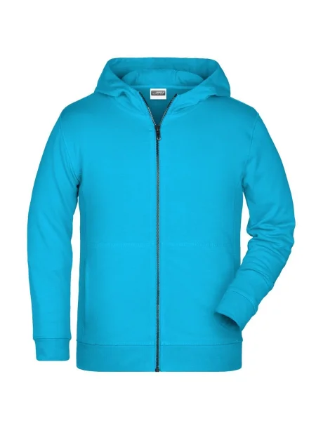 felpa-da-bambino-personalizzata-james-nicholson-childrens-zip-hoody-turquoise-132.webp