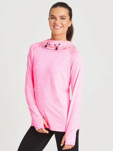 Felpa Girlie Cool Cowl Neck Top Just Cool AWDis