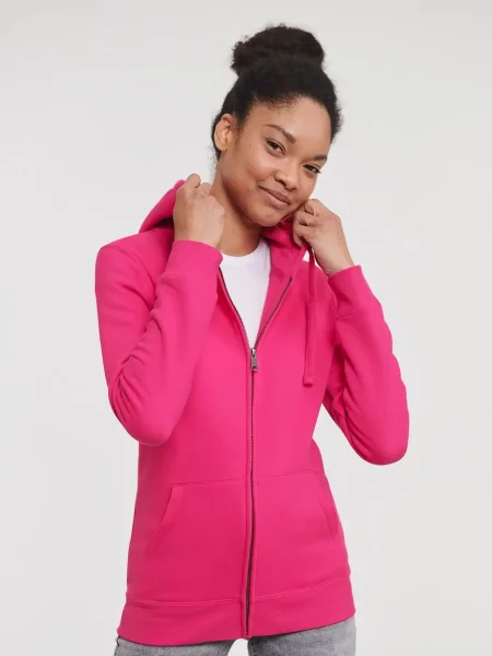 Felpa donna personalizzabile Russell Ladies' Authentic Zipped Hood Jacket