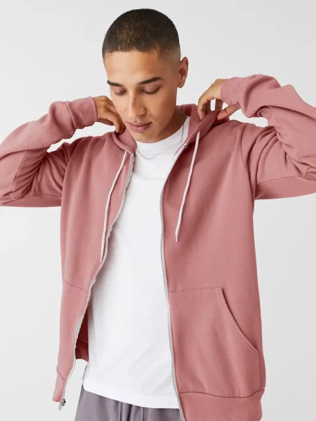 Felpa unisex personalizzabile Bella+Canvas Sponge Fleece Full-Zip Hoodie