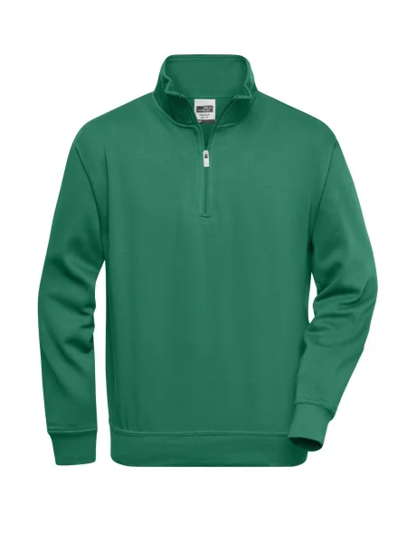 felpa-da-lavoro-personalizzato-james-nicholson-workwear-half-zip-sweat-dark-green-138.webp