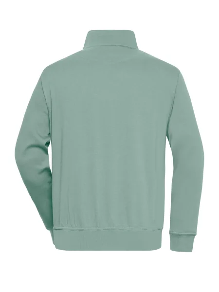 felpa-da-lavoro-personalizzato-james-nicholson-workwear-half-zip-sweat-foggy-green-196.webp