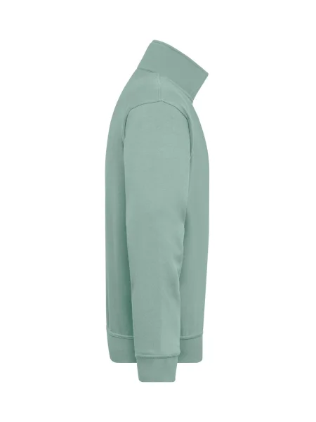 felpa-da-lavoro-personalizzato-james-nicholson-workwear-half-zip-sweat-foggy-green-197.webp